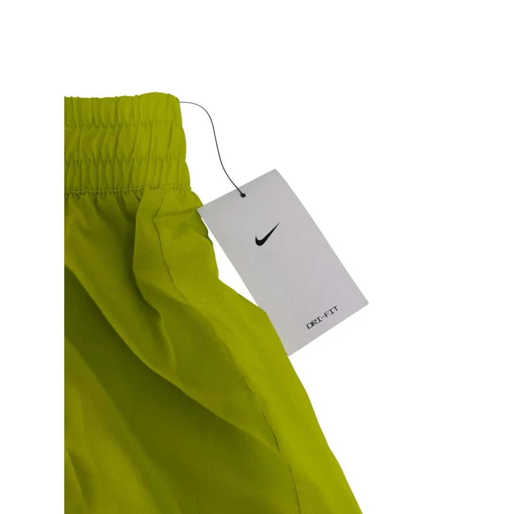 Nike Dri-FIT One High-Waisted Woven Training Shorts Girls L Green New DX4967-308